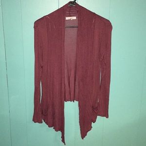 Active basic cardigan.